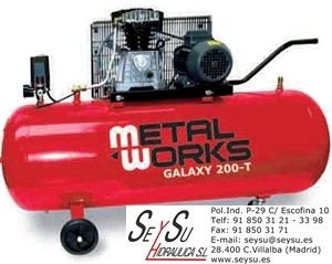 Compresor Galaxy 200 T deposito Metal Works 4582003